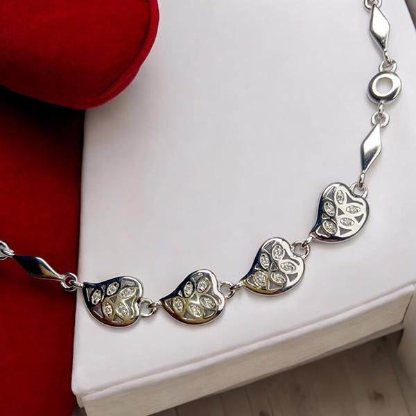 Bracelet with Heart Shape Pendants