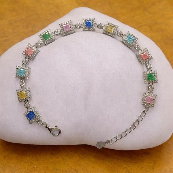 Bracelet with Multiple Color Stone